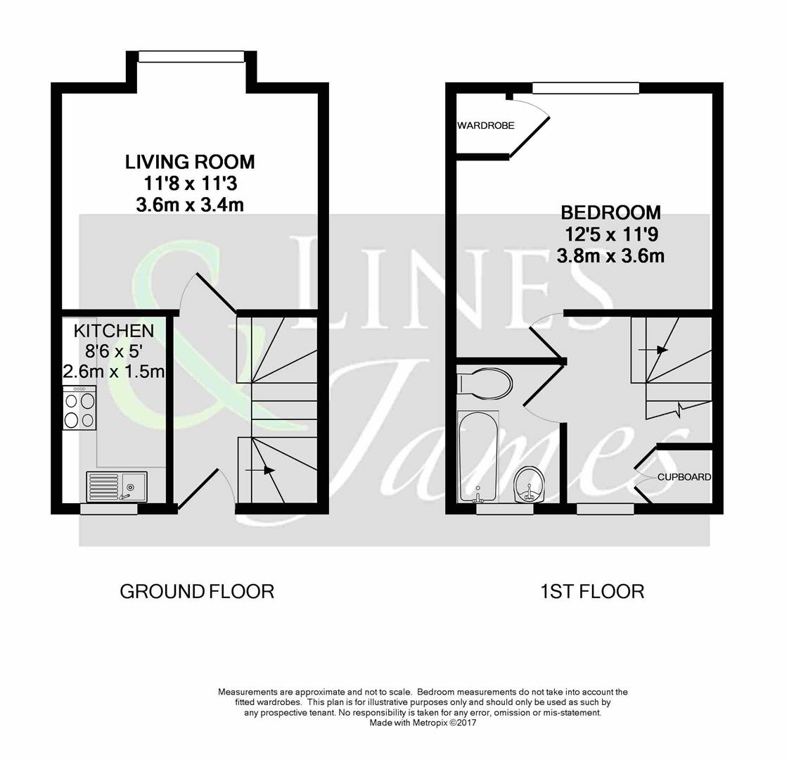 Floorplan for Kingsmead Place, Horsham